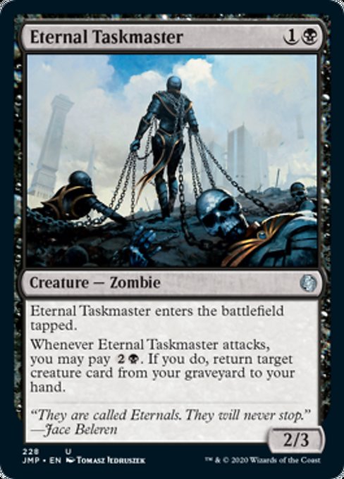Eternal Taskmaster [Jumpstart] | Tabernacle Games