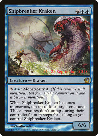 Shipbreaker Kraken [Theros Promos] | Tabernacle Games