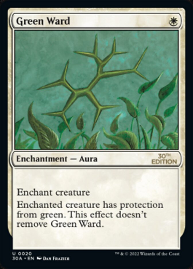 Green Ward [30th Anniversary Edition] | Tabernacle Games