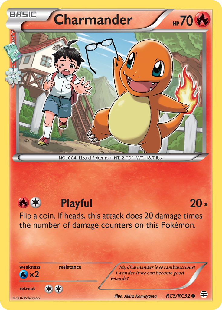 Charmander (RC3/RC32) [XY: Generations] | Tabernacle Games