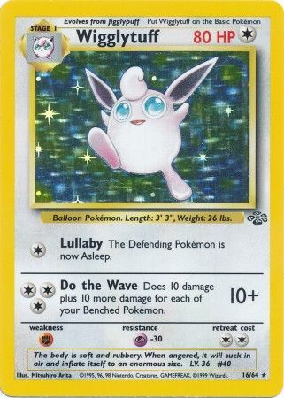 Wigglytuff (16/64) [Jungle Unlimited] | Tabernacle Games