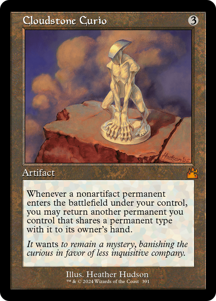 Cloudstone Curio (Retro Frame) [Ravnica Remastered] | Tabernacle Games