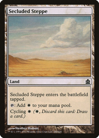 Secluded Steppe [Commander 2011] | Tabernacle Games