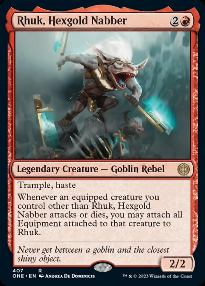 Rhuk, Hexgold Nabber [Phyrexia: All Will Be One] | Tabernacle Games