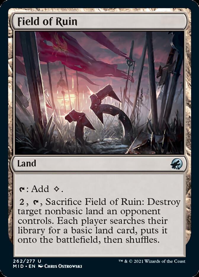 Field of Ruin [Innistrad: Midnight Hunt] | Tabernacle Games