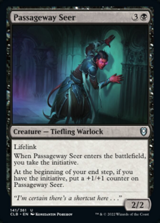 Passageway Seer [Commander Legends: Battle for Baldur's Gate] | Tabernacle Games