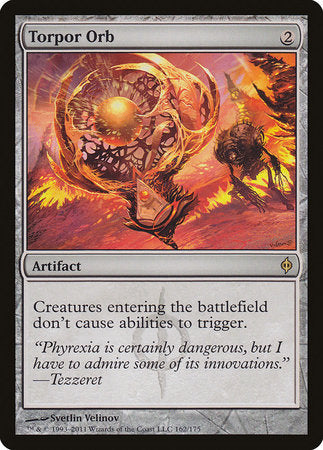 Torpor Orb [New Phyrexia] | Tabernacle Games