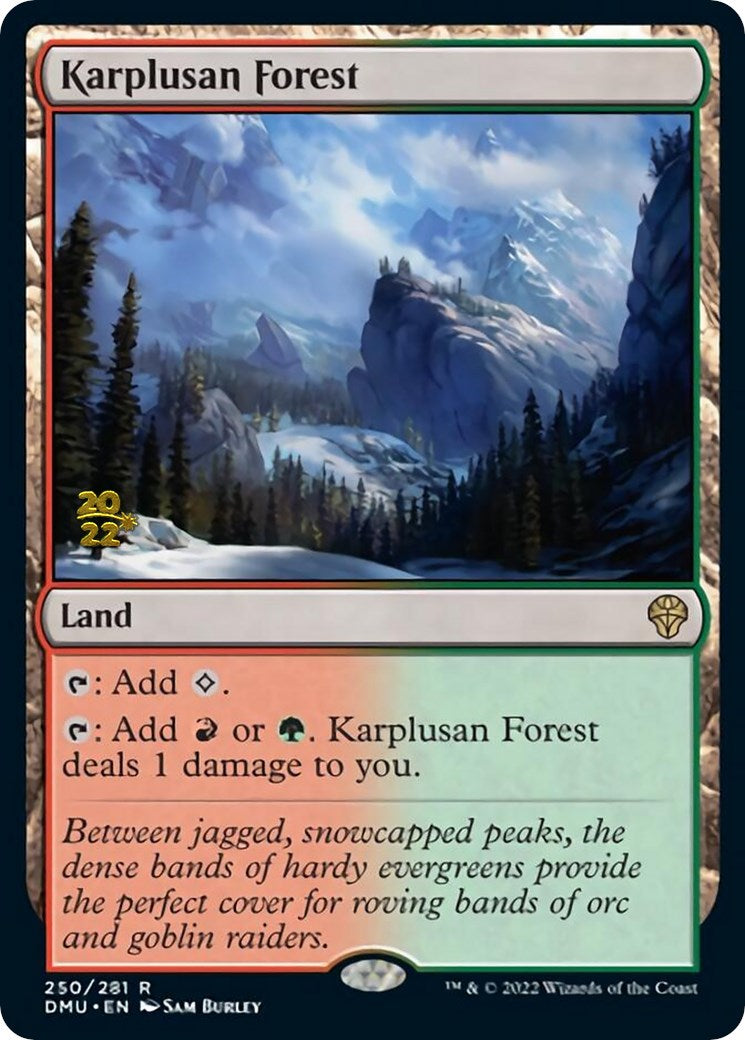 Karplusan Forest [Dominaria United Prerelease Promos] | Tabernacle Games