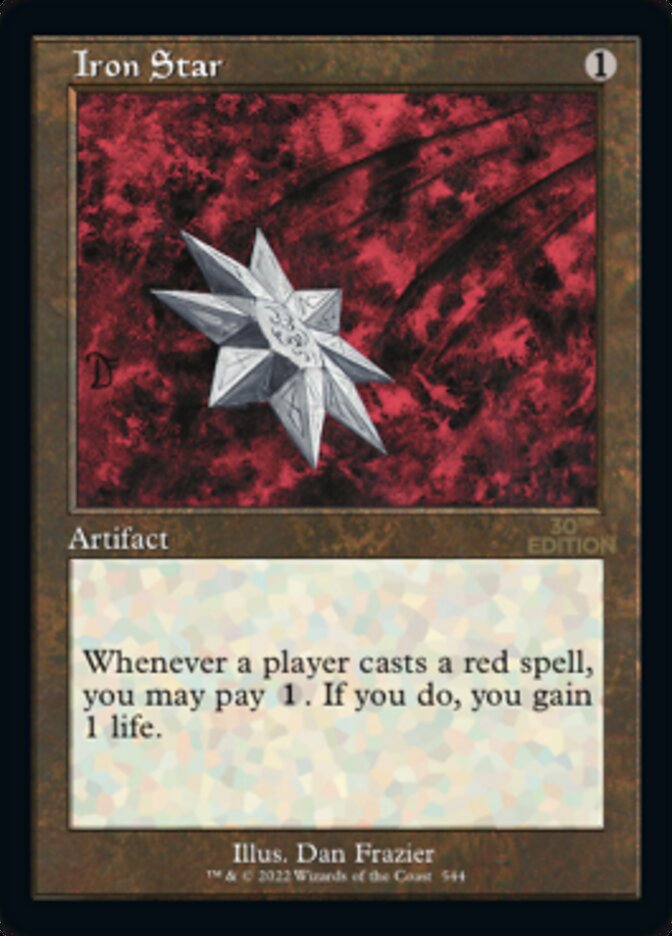 Iron Star (Retro) [30th Anniversary Edition] | Tabernacle Games