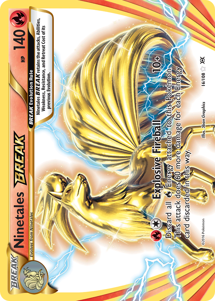 Ninetales BREAK (16/108) [XY: Evolutions] | Tabernacle Games