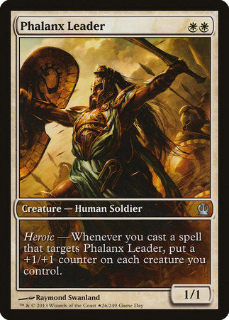 Phalanx Leader [Theros Promos] | Tabernacle Games