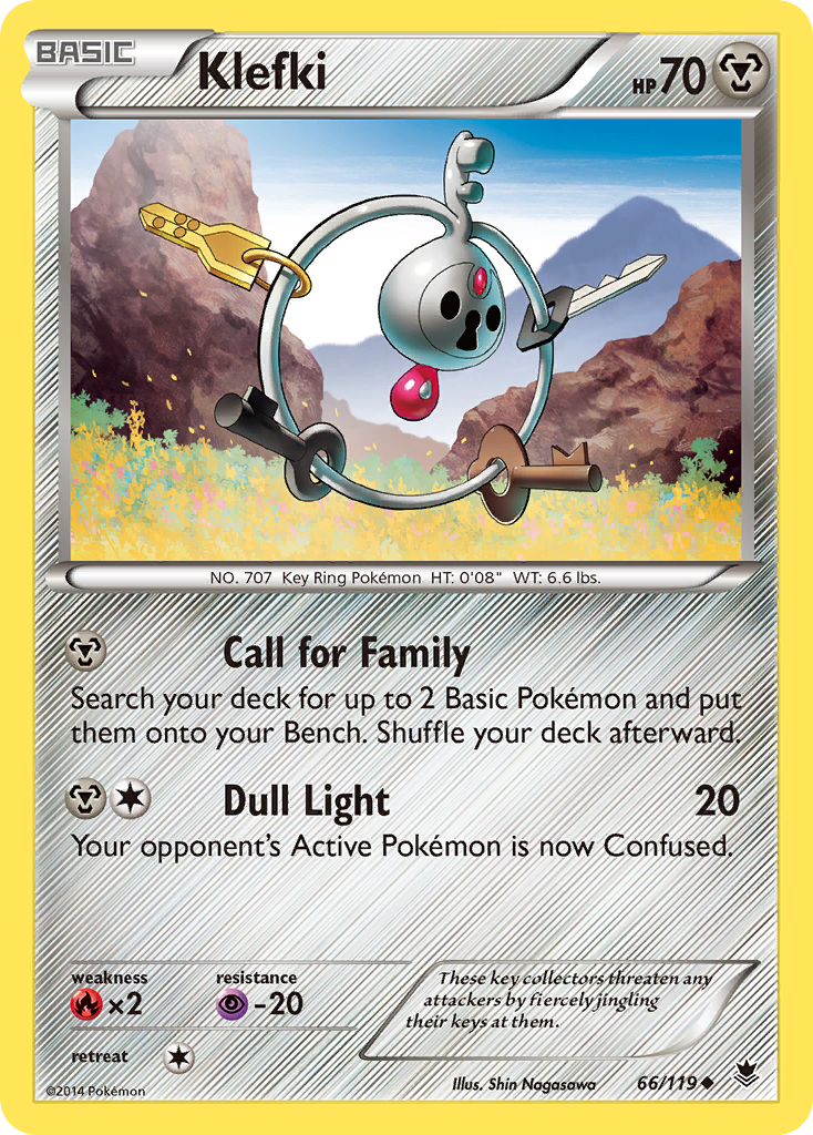 Klefki (66/119) [XY: Phantom Forces] | Tabernacle Games