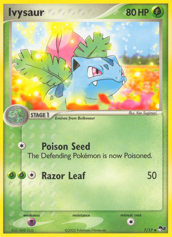 Ivysaur (7/17) [POP Series 2] | Tabernacle Games