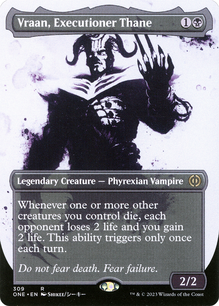 Vraan, Executioner Thane (Borderless Ichor) [Phyrexia: All Will Be One] | Tabernacle Games