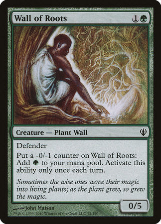 Wall of Roots [Archenemy] | Tabernacle Games