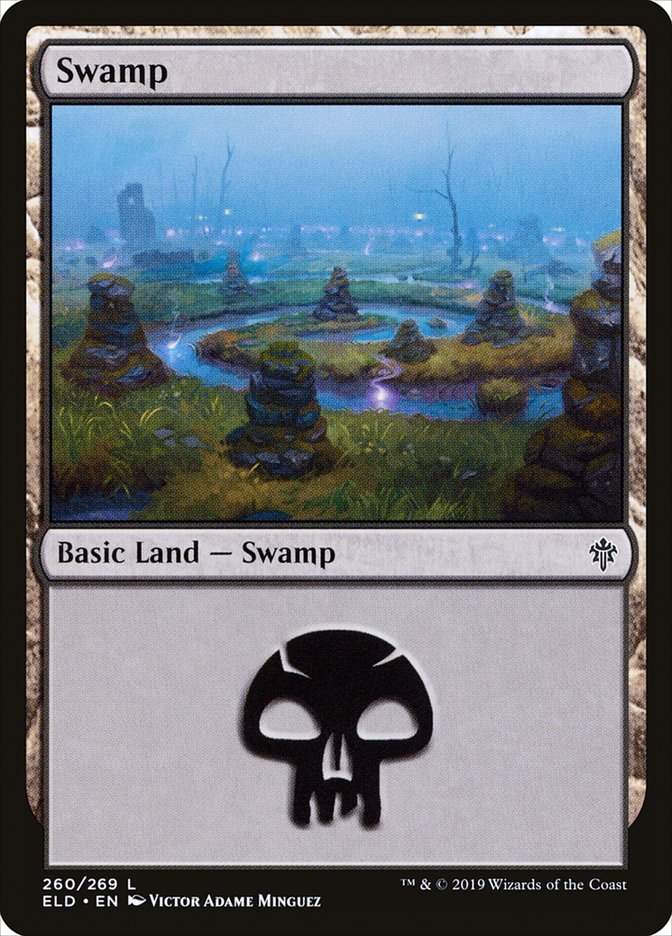 Swamp (260) [Throne of Eldraine] | Tabernacle Games