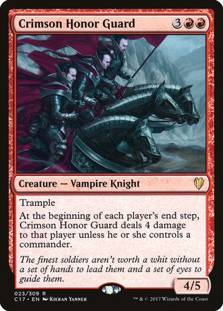 Crimson Honor Guard [Commander 2017] | Tabernacle Games