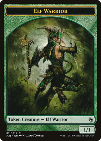 Elf Warrior Token (011) [Masters 25 Tokens] | Tabernacle Games