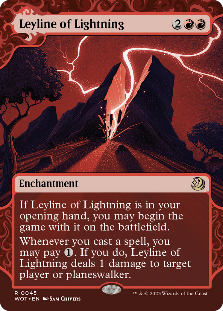 Leyline of Lightning [Wilds of Eldraine: Enchanting Tales] | Tabernacle Games