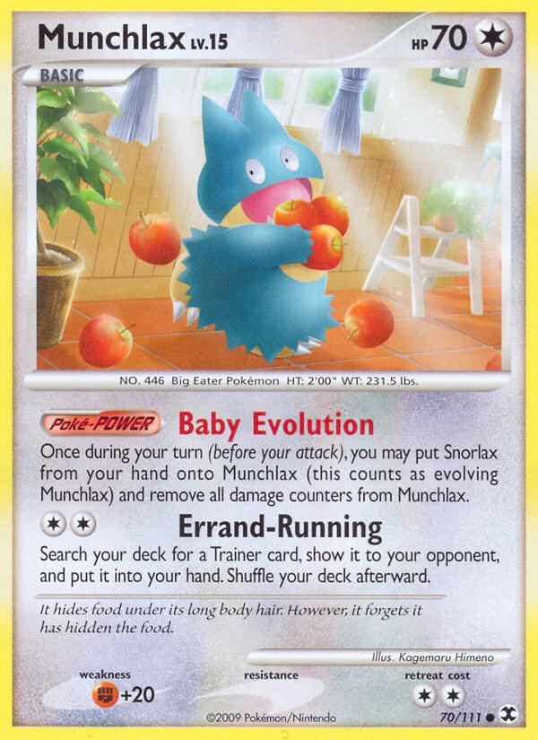Munchlax (70/111) [Platinum: Rising Rivals] | Tabernacle Games
