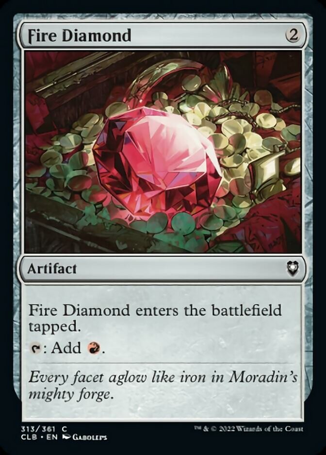 Fire Diamond [Commander Legends: Battle for Baldur's Gate] | Tabernacle Games