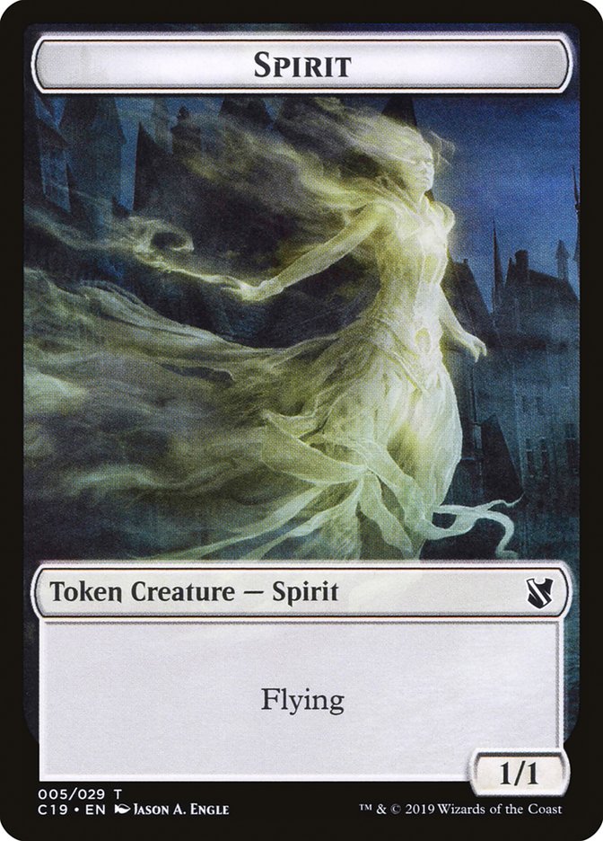 Spirit [Commander 2019 Tokens] | Tabernacle Games