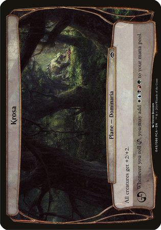 Krosa (Planechase Anthology) [Planechase Anthology] | Tabernacle Games