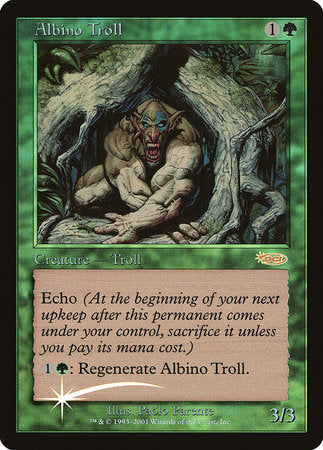 Albino Troll [Friday Night Magic 2002] | Tabernacle Games