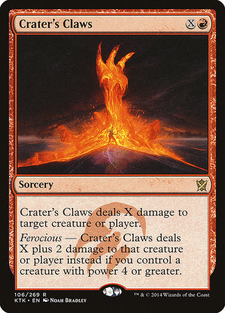 Crater's Claws [Khans of Tarkir] | Tabernacle Games