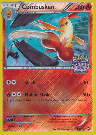 Combusken (13/111) (Championship Promo) [XY: Furious Fists] | Tabernacle Games
