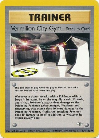 Vermilion City Gym (120/132) [Gym Heroes Unlimited] | Tabernacle Games