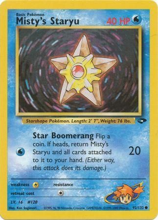 Misty's Staryu (92/132) [Gym Challenge Unlimited] | Tabernacle Games