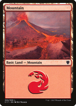 Mountain (306) [Commander 2017] | Tabernacle Games