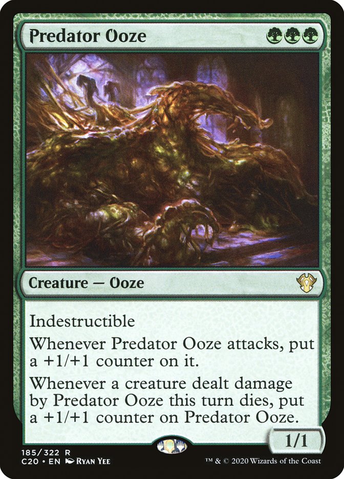 Predator Ooze [Commander 2020] | Tabernacle Games