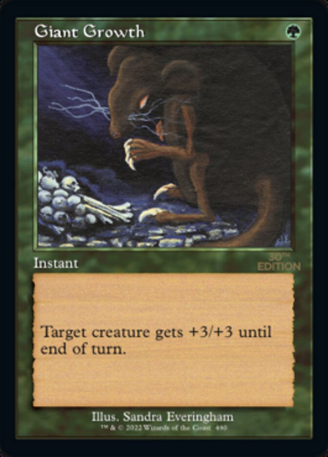 Giant Growth (Retro) [30th Anniversary Edition] | Tabernacle Games