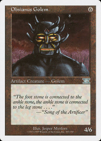 Obsianus Golem [Classic Sixth Edition] | Tabernacle Games