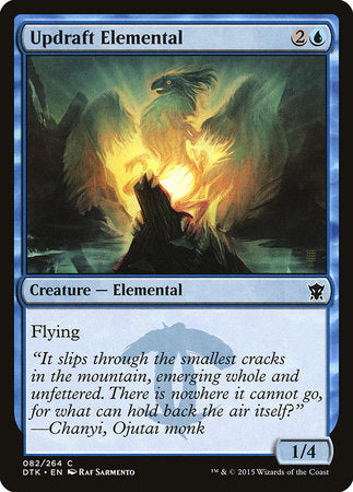 Updraft Elemental [Dragons of Tarkir] | Tabernacle Games