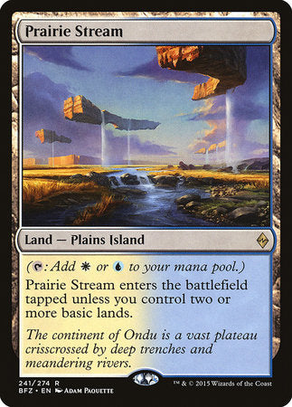 Prairie Stream [Battle for Zendikar] | Tabernacle Games