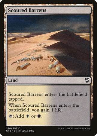 Scoured Barrens [Commander 2018] | Tabernacle Games