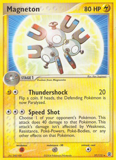 Magneton (27/112) [EX: FireRed & LeafGreen] | Tabernacle Games