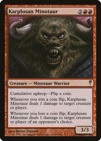 Karplusan Minotaur [Coldsnap] | Tabernacle Games