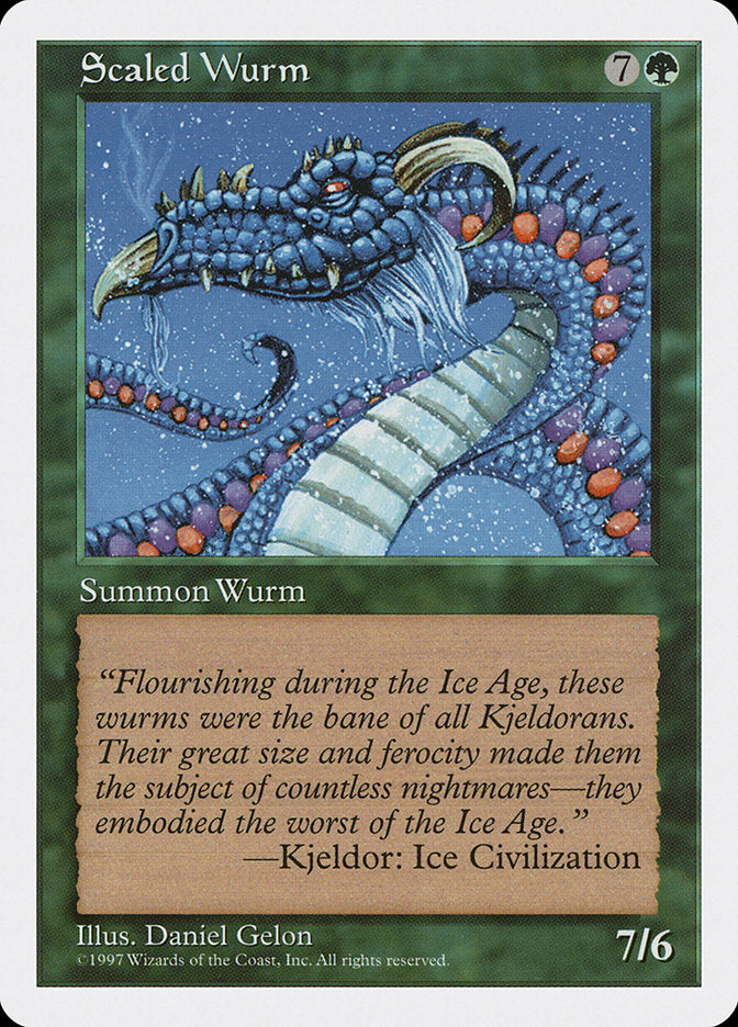 Scaled Wurm [Fifth Edition] | Tabernacle Games