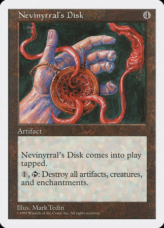 Nevinyrral's Disk [Fifth Edition] | Tabernacle Games