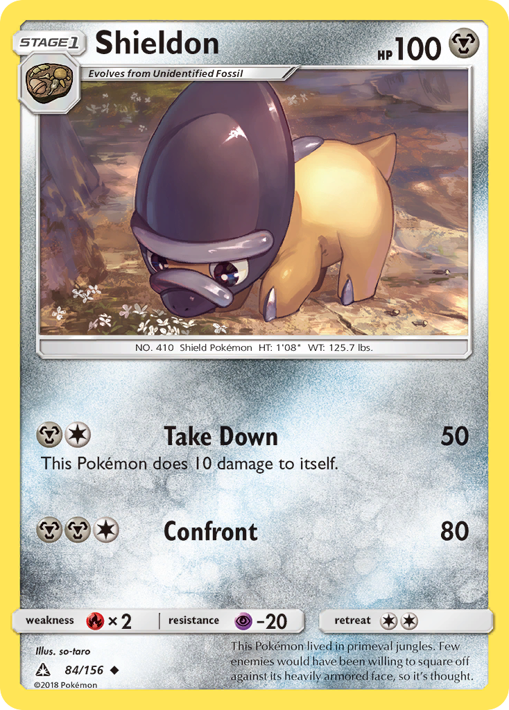 Shieldon (84/156) [Sun & Moon: Ultra Prism] | Tabernacle Games