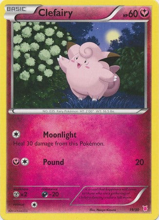 Clefairy (19/30) [XY: Trainer Kit 1 - Wigglytuff] | Tabernacle Games