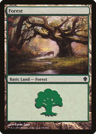 Forest (356) [Commander 2013] | Tabernacle Games