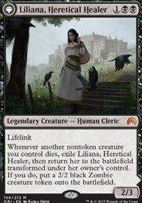 Liliana, Heretical Healer [Magic Origins] | Tabernacle Games