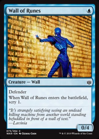 Wall of Runes [War of the Spark] | Tabernacle Games