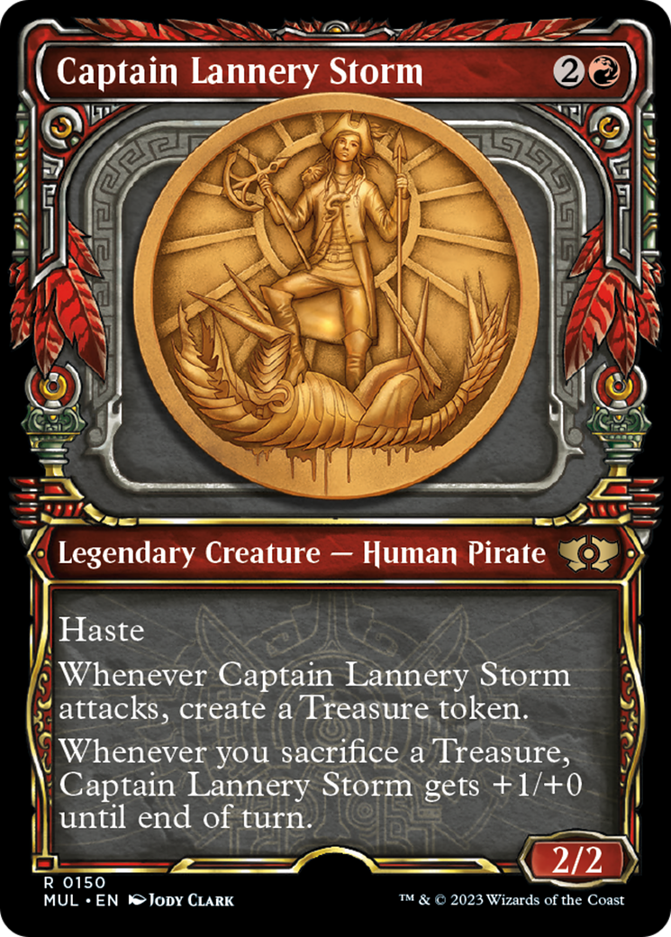 Captain Lannery Storm (Halo Foil) [Multiverse Legends] | Tabernacle Games