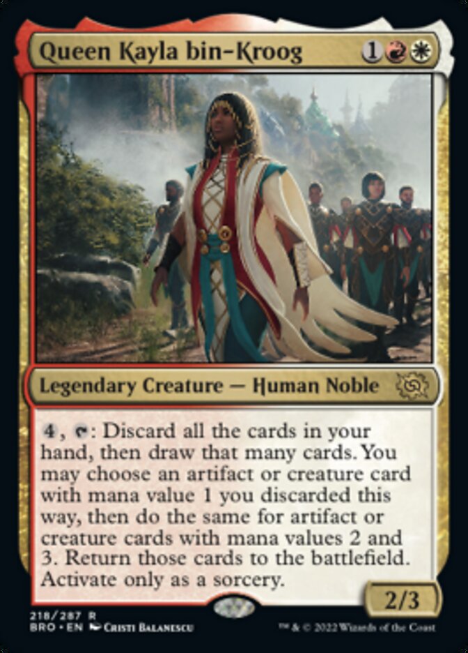 Queen Kayla bin-Kroog [The Brothers' War] | Tabernacle Games